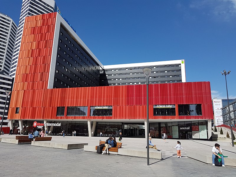 Building of Bilbao Intermodal from outside